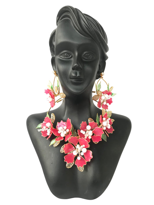 Lyla Necklace & earrings