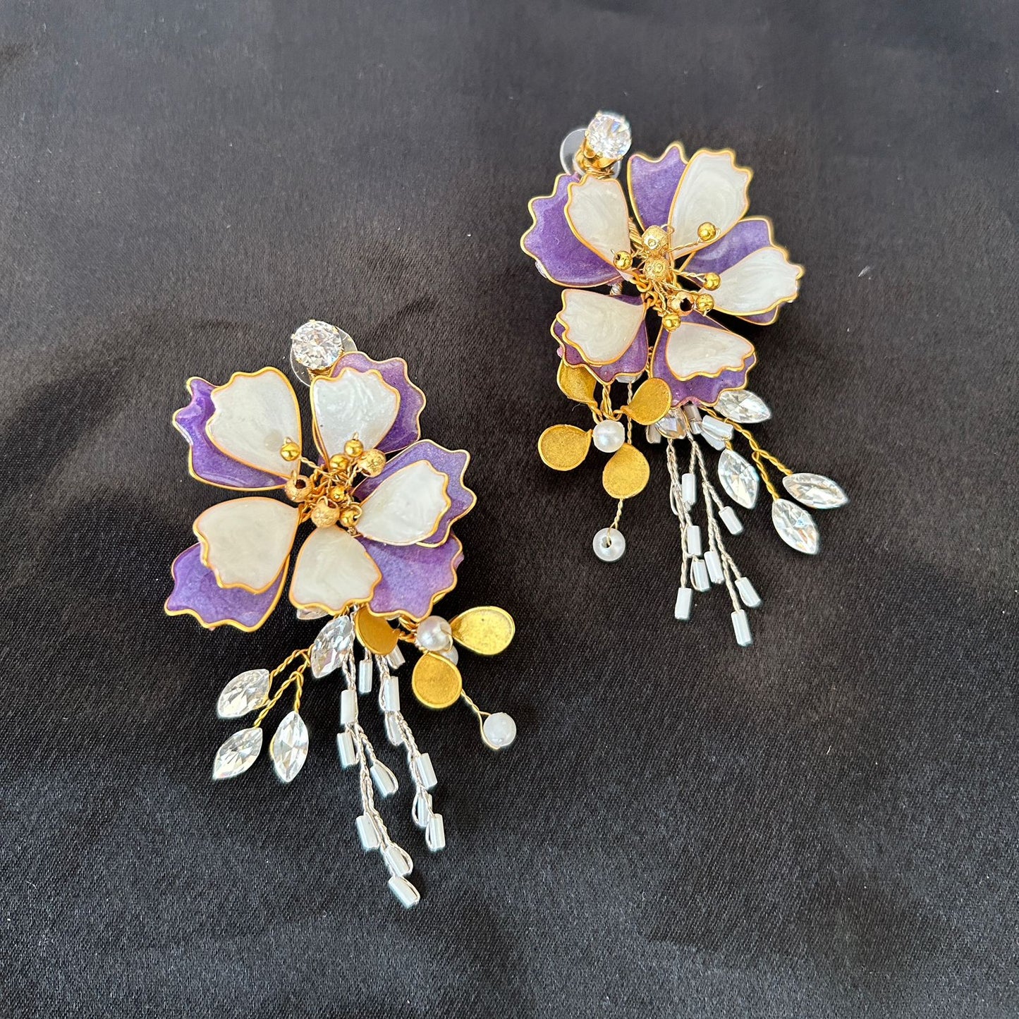 Violet Earrings