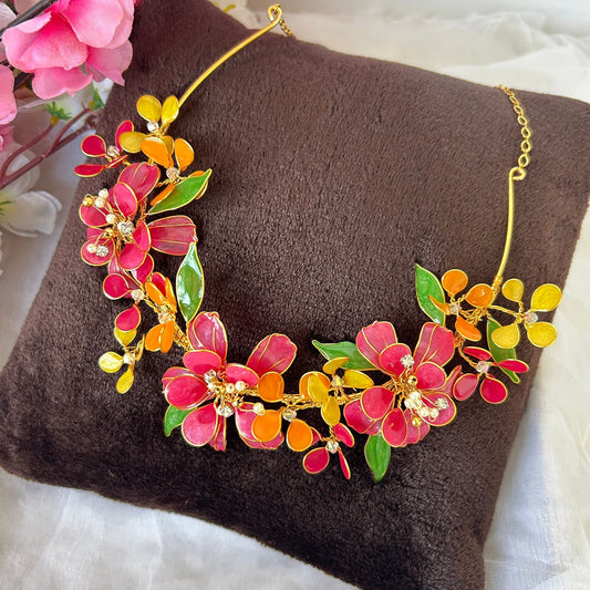 Layla Necklace & earrings