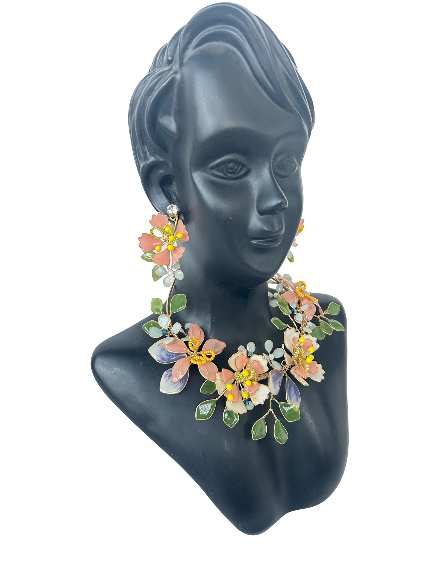 Elena Necklace & earrings