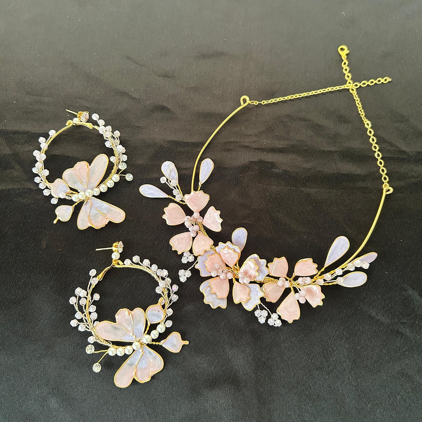 Olivia Necklace & earrings