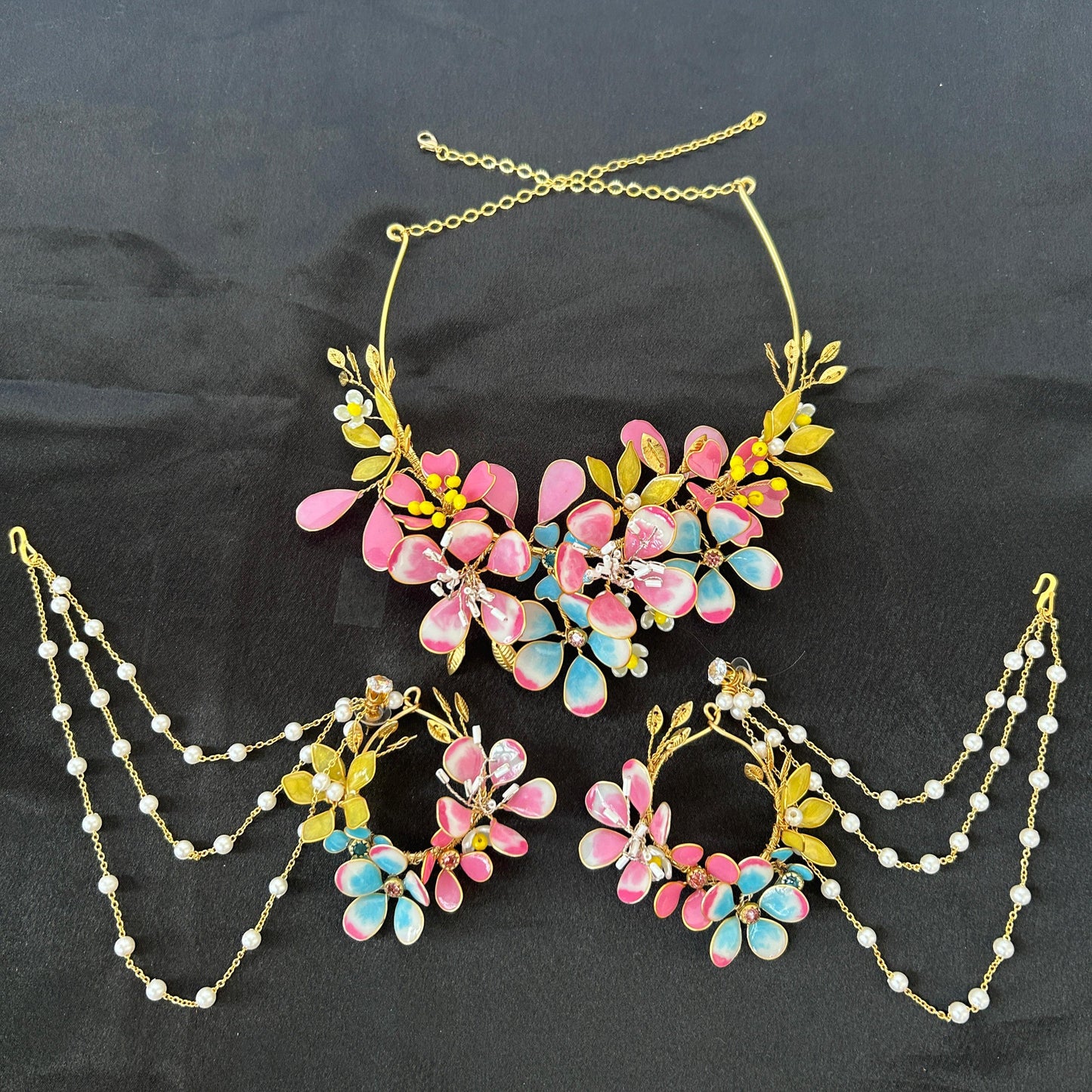 Adeline Necklace & earrings