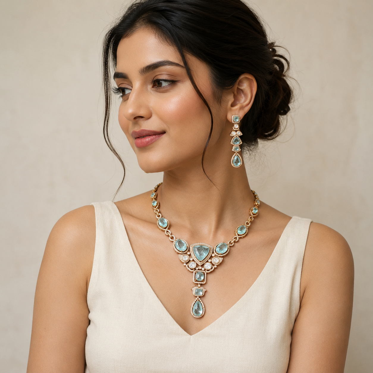 Taralika Necklace & earring
