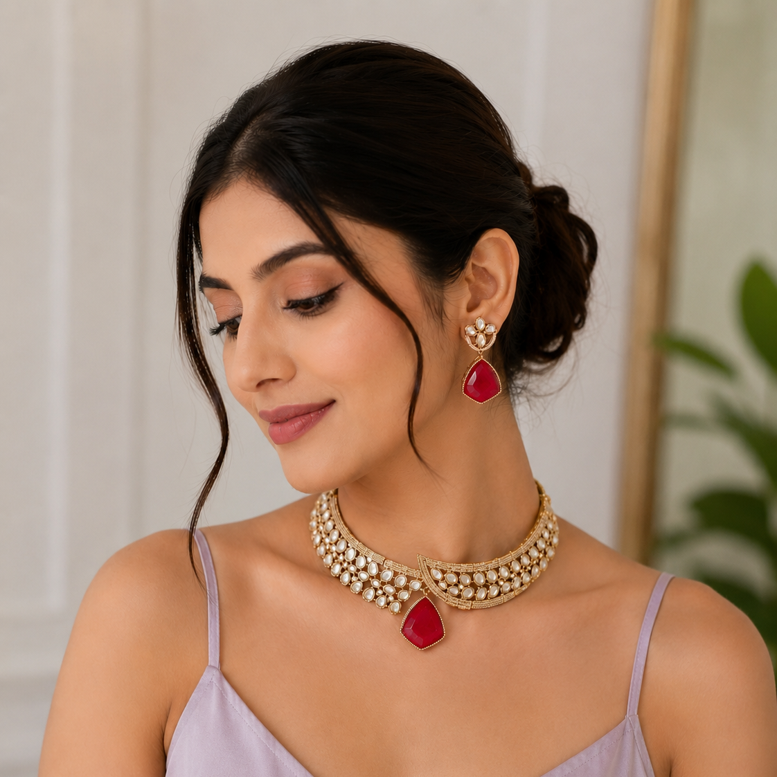 Nayab Necklace & earring