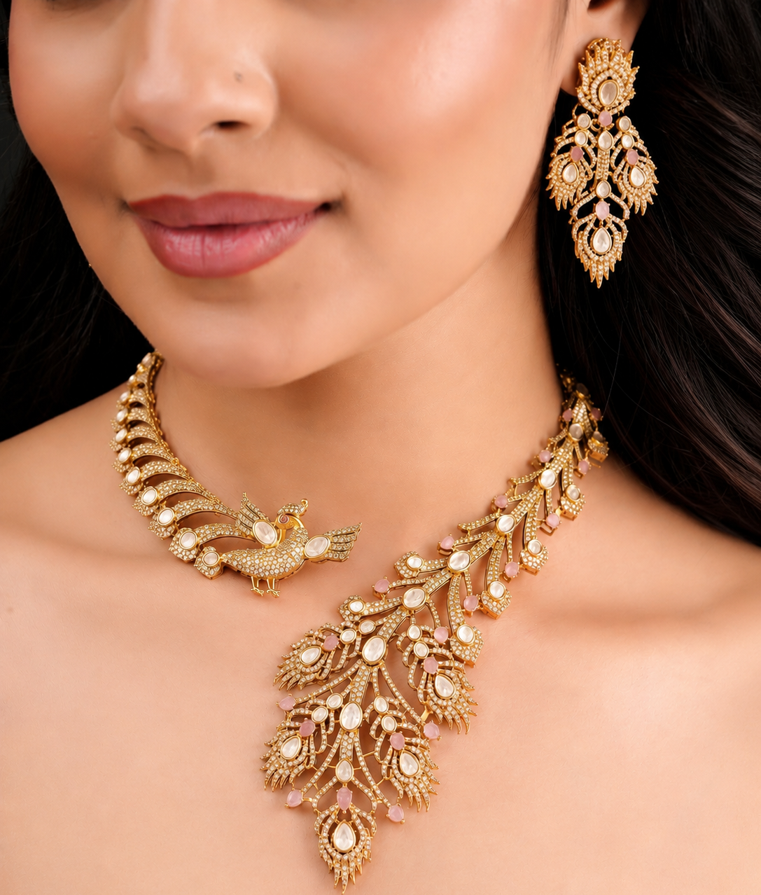 Morika Necklace & earrings