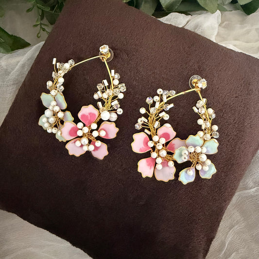 Flona Necklace & earrings