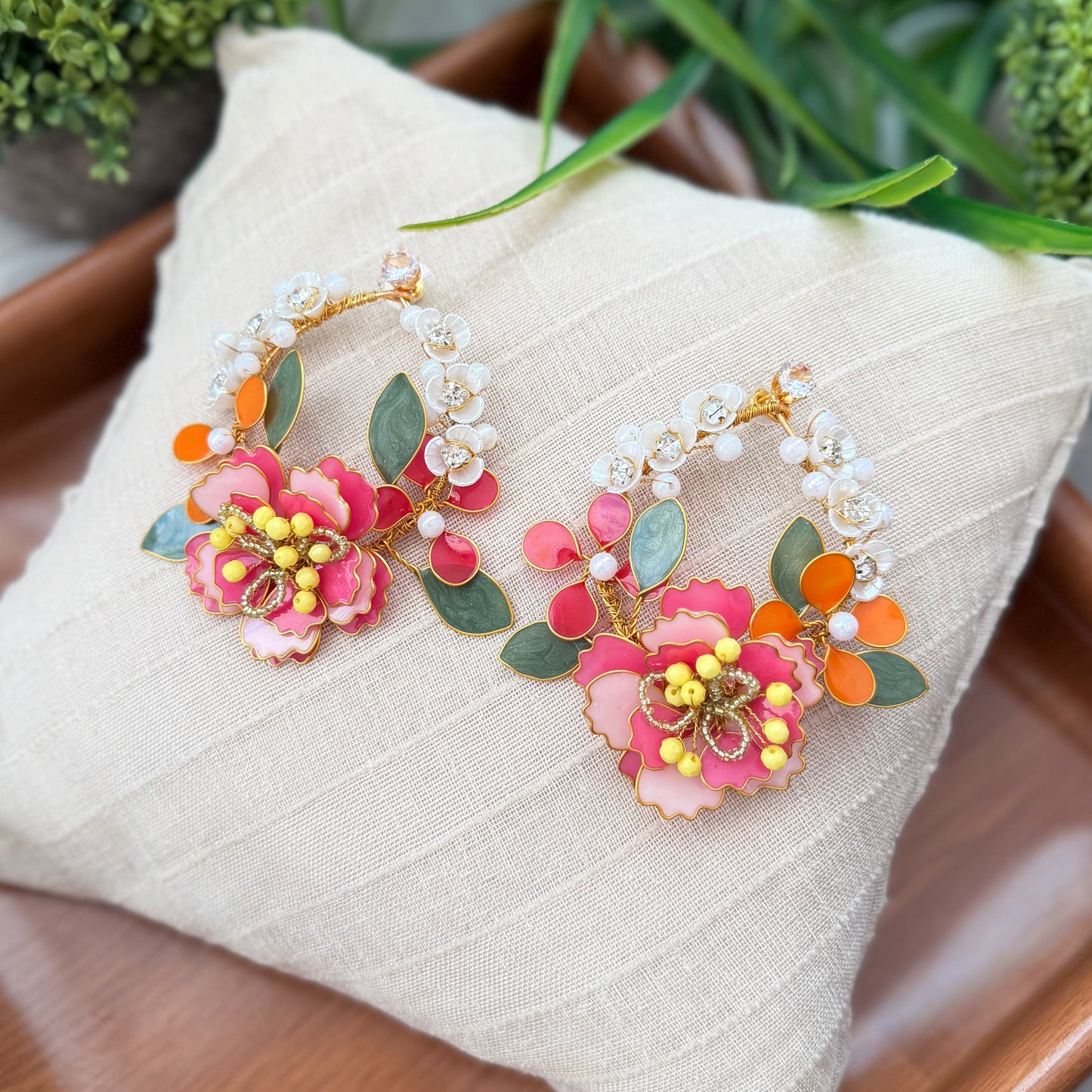 Alicia Necklace & earrings