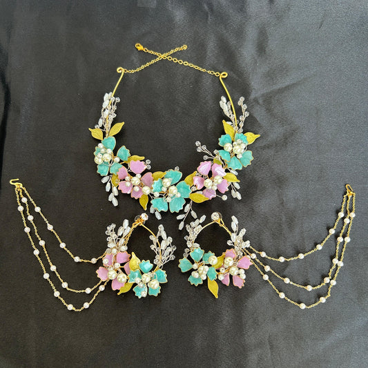 Aria Necklace & earrings