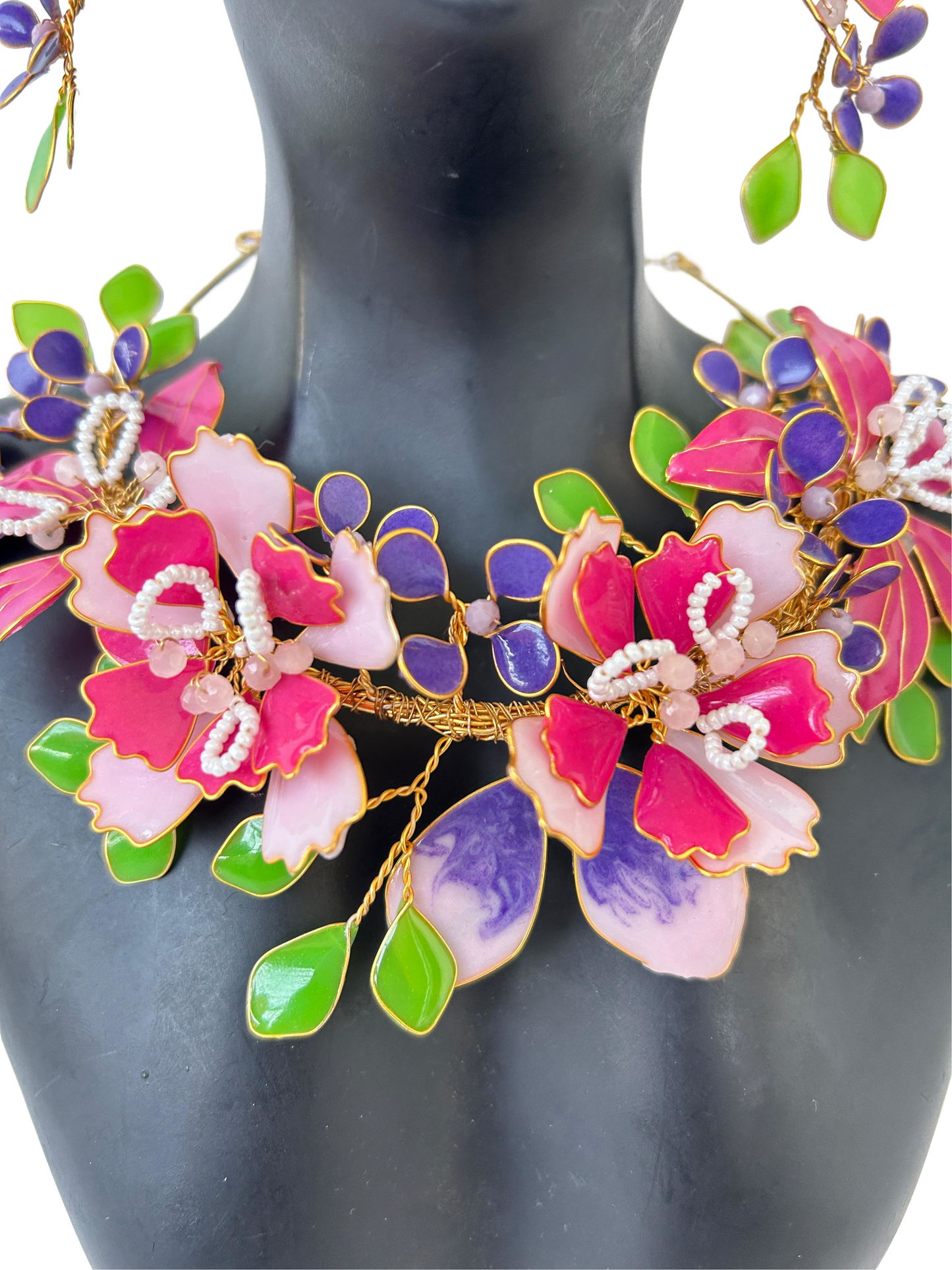 Georgia Necklace & earrings