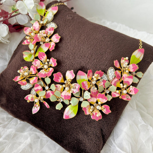 Selena Necklace & earrings