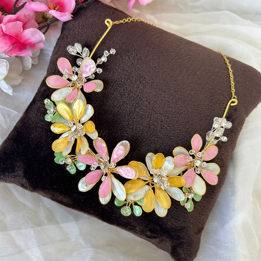 Hazel Necklace & earrings