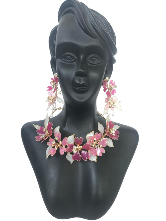 Sarah Necklace & earrings