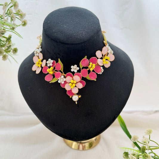 Blossara Necklace & earrings