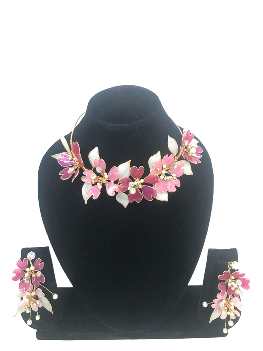 Sarah Necklace & earrings