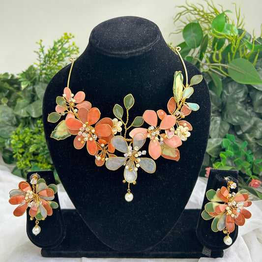 Alayna Necklace & earrings