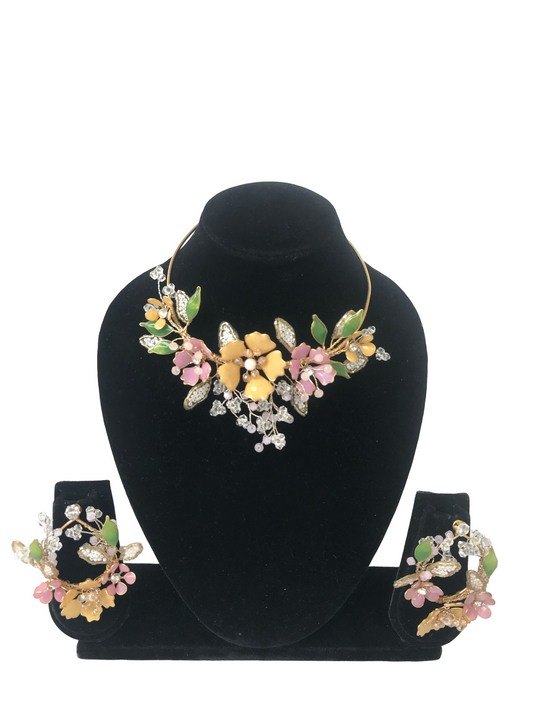 Claire Necklace & earrings