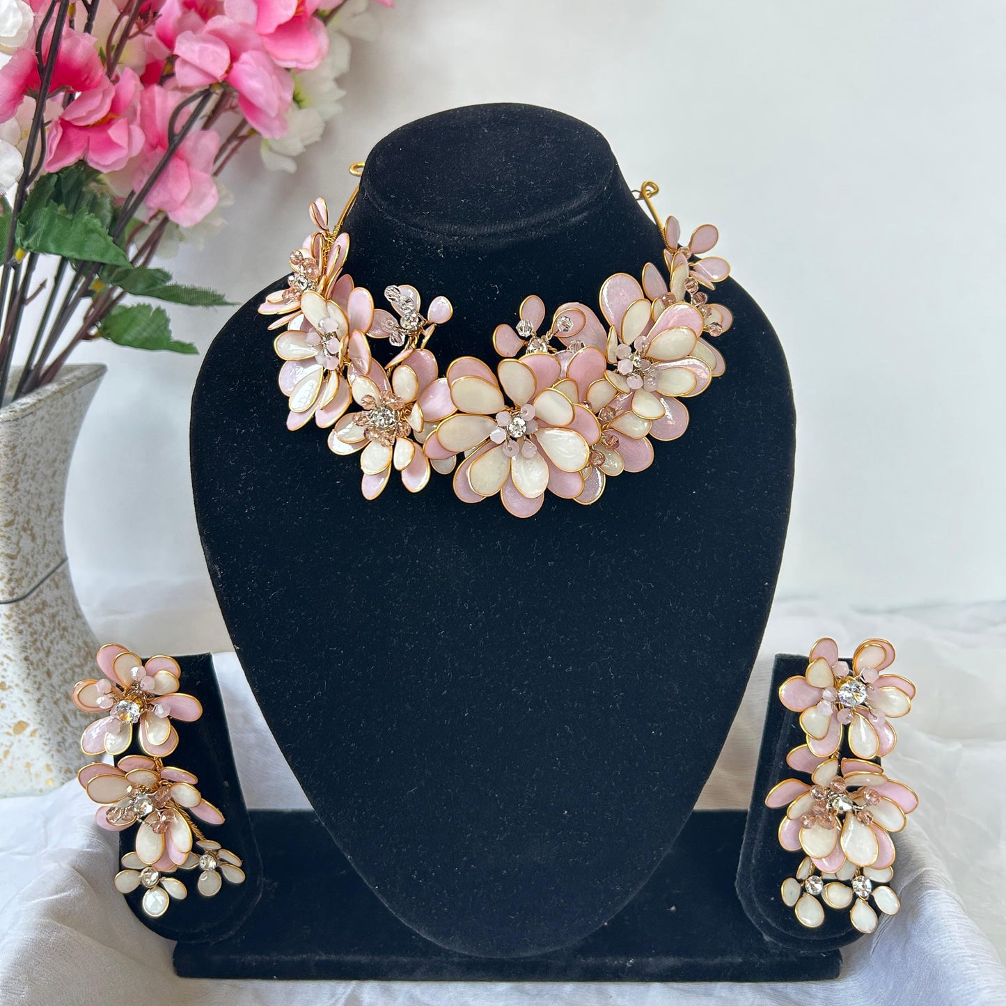 Luna Necklace & earrings