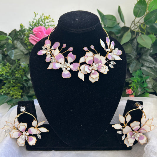 Lucille Necklace & earrings
