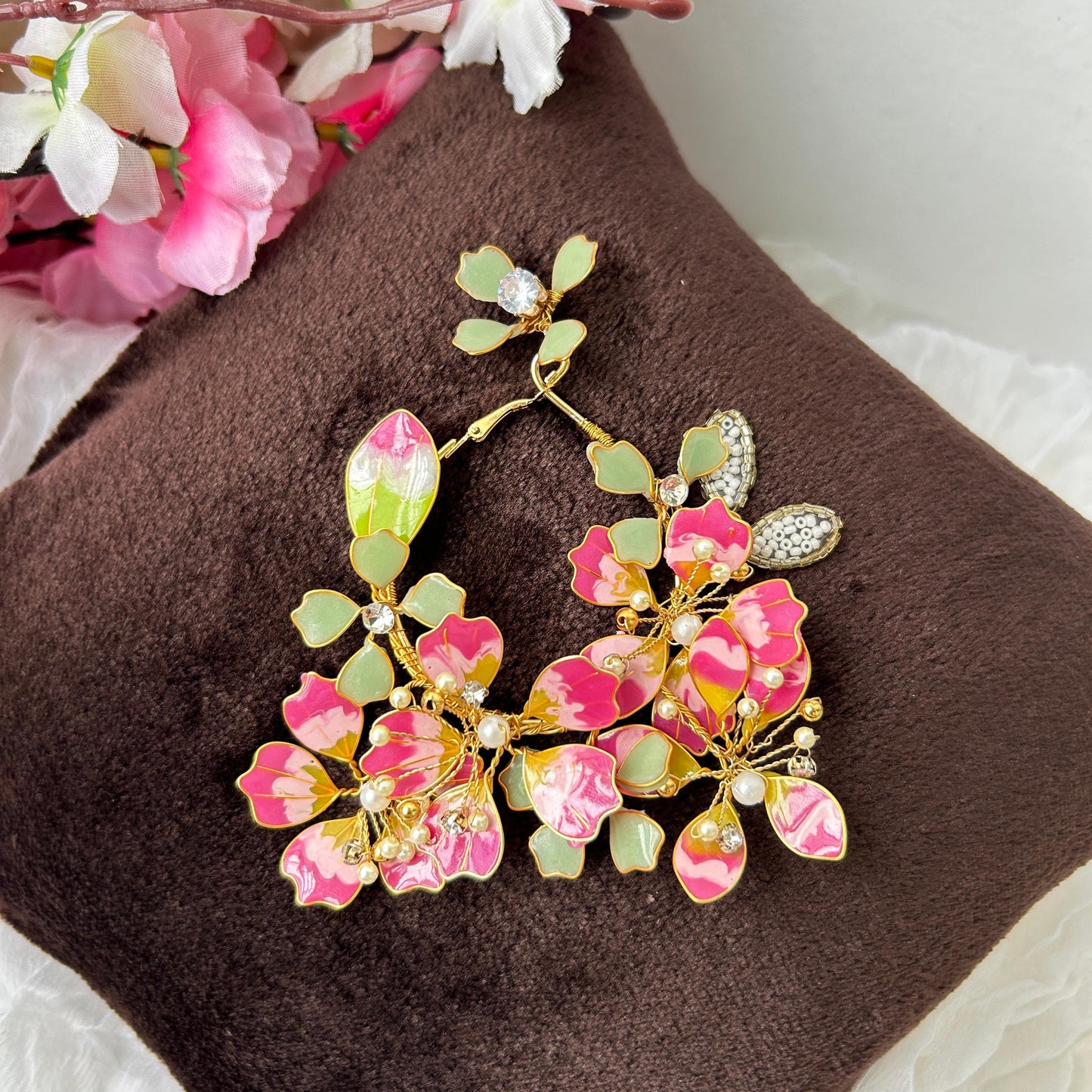 Selena Necklace & earrings