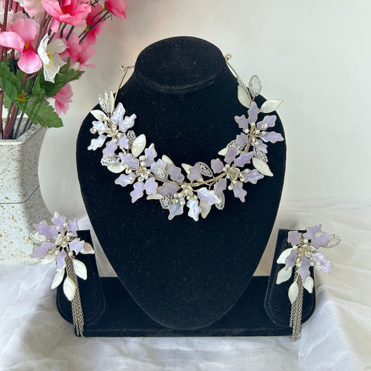 Lily Necklace & earrings