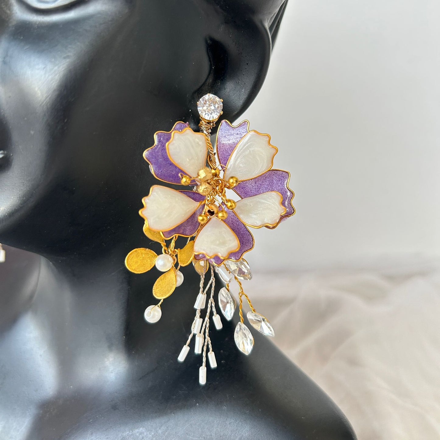 Violet Earrings