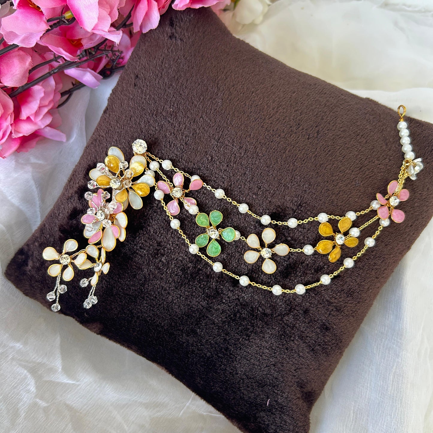 Hazel Necklace & earrings