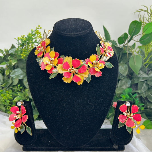 Kayla Necklace & earrings