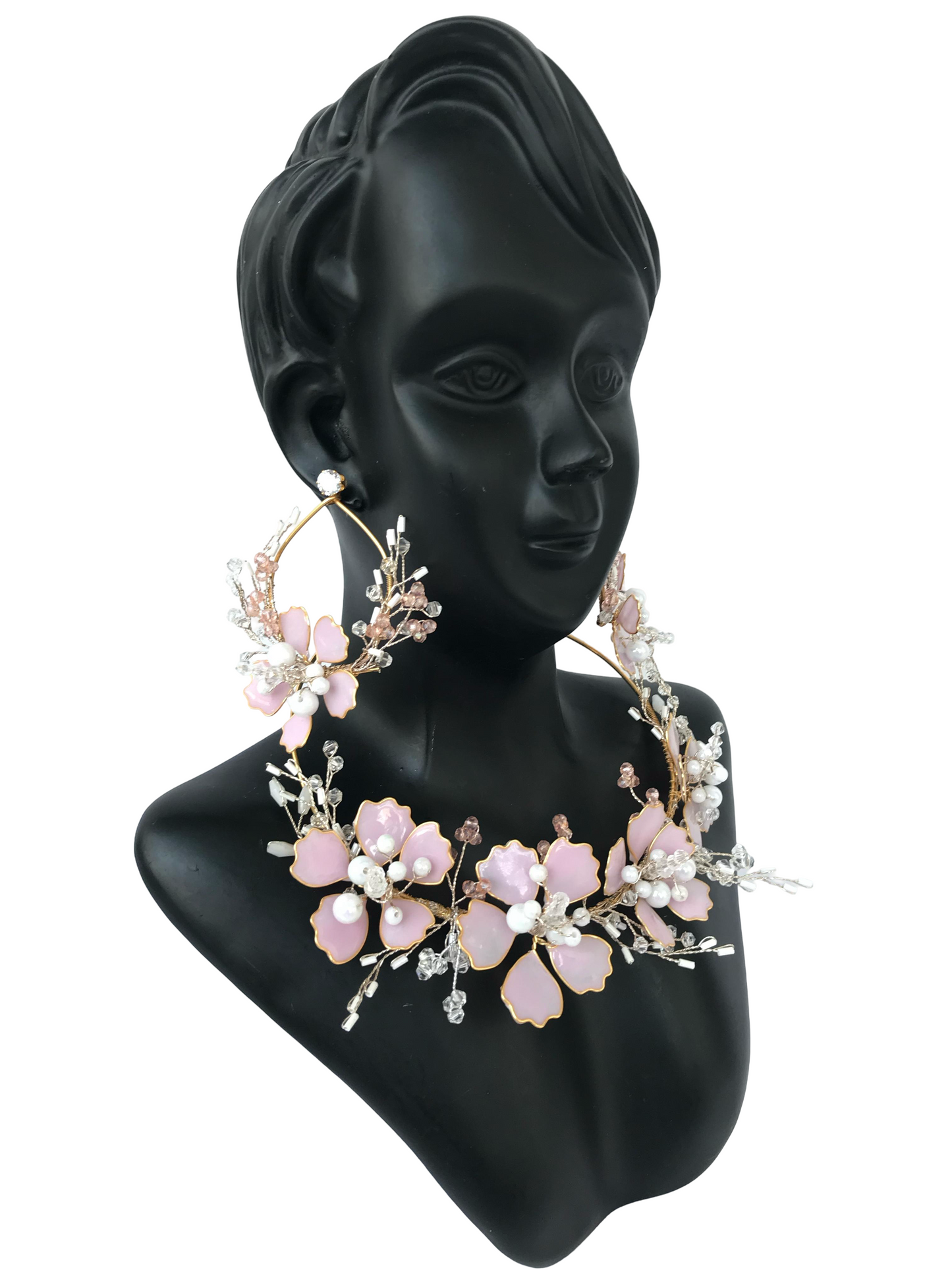 Iris Necklace & earrings