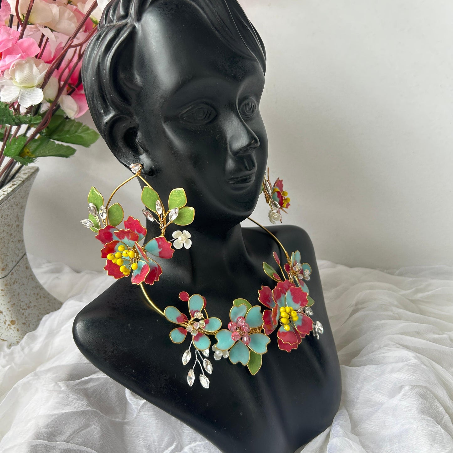 River Necklace & earrings