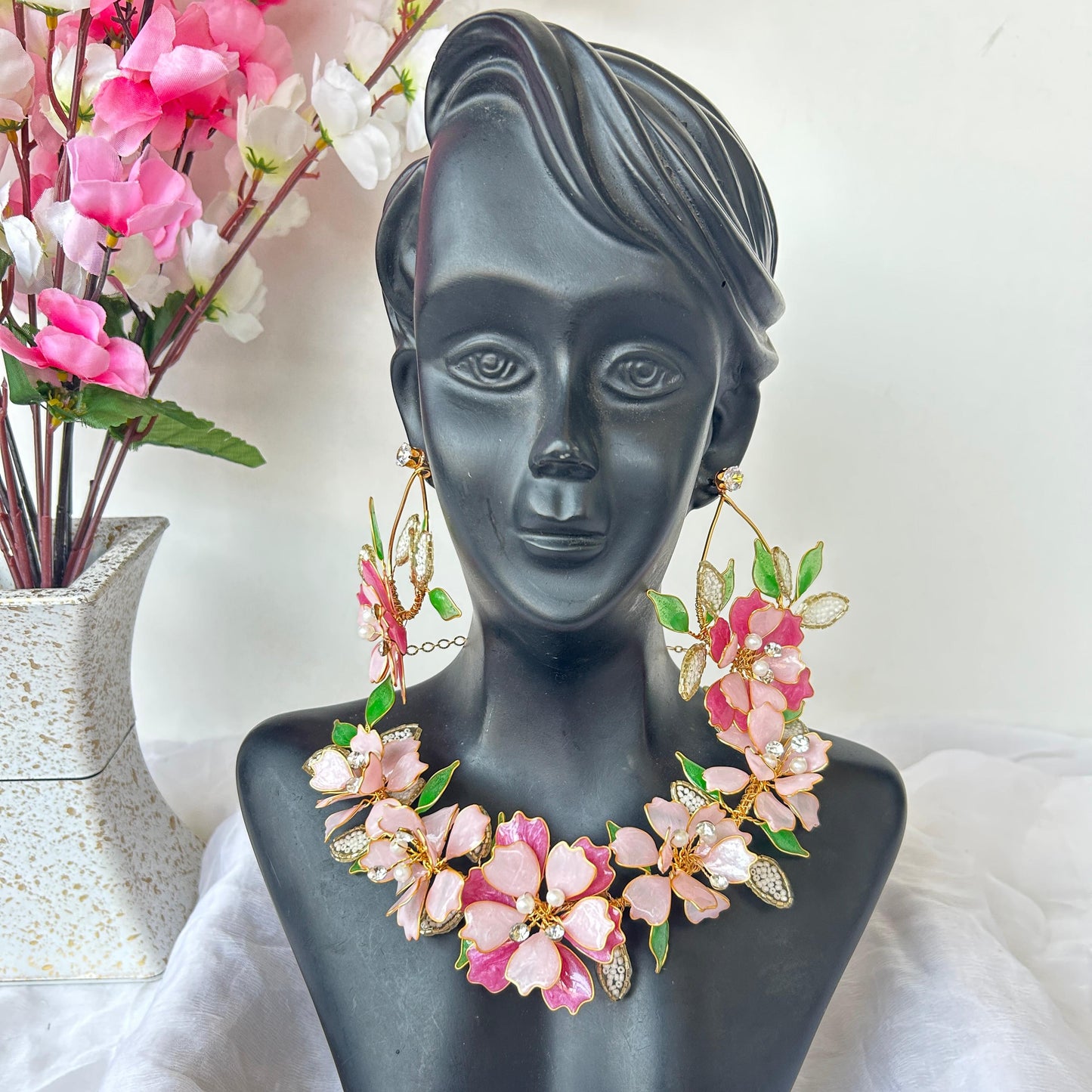 Isabella Necklace & earrings