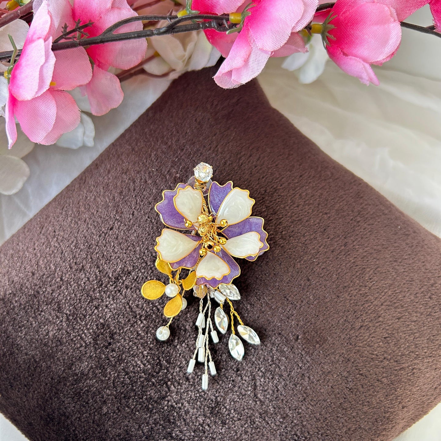Violet Earrings