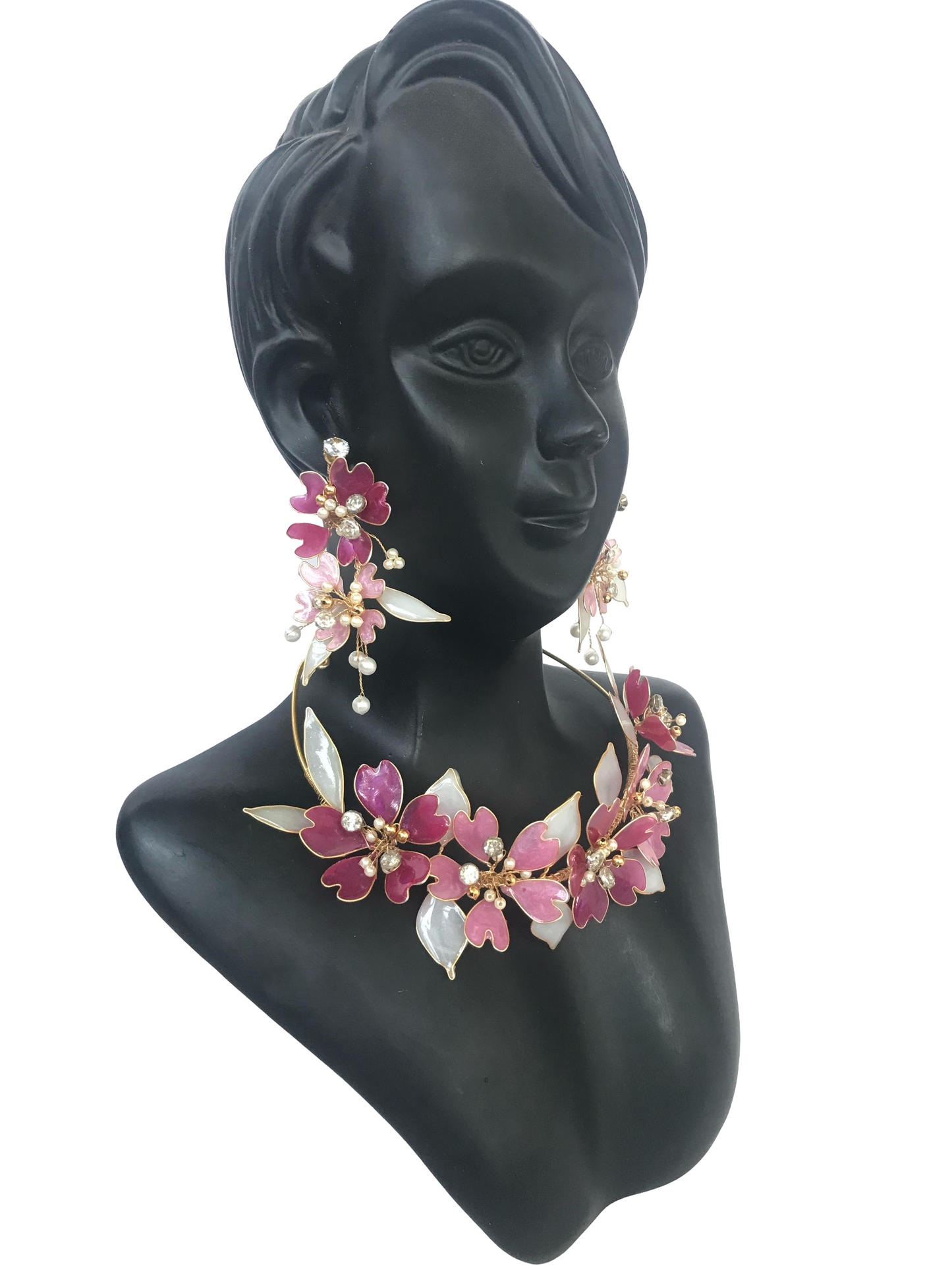Sarah Necklace & earrings