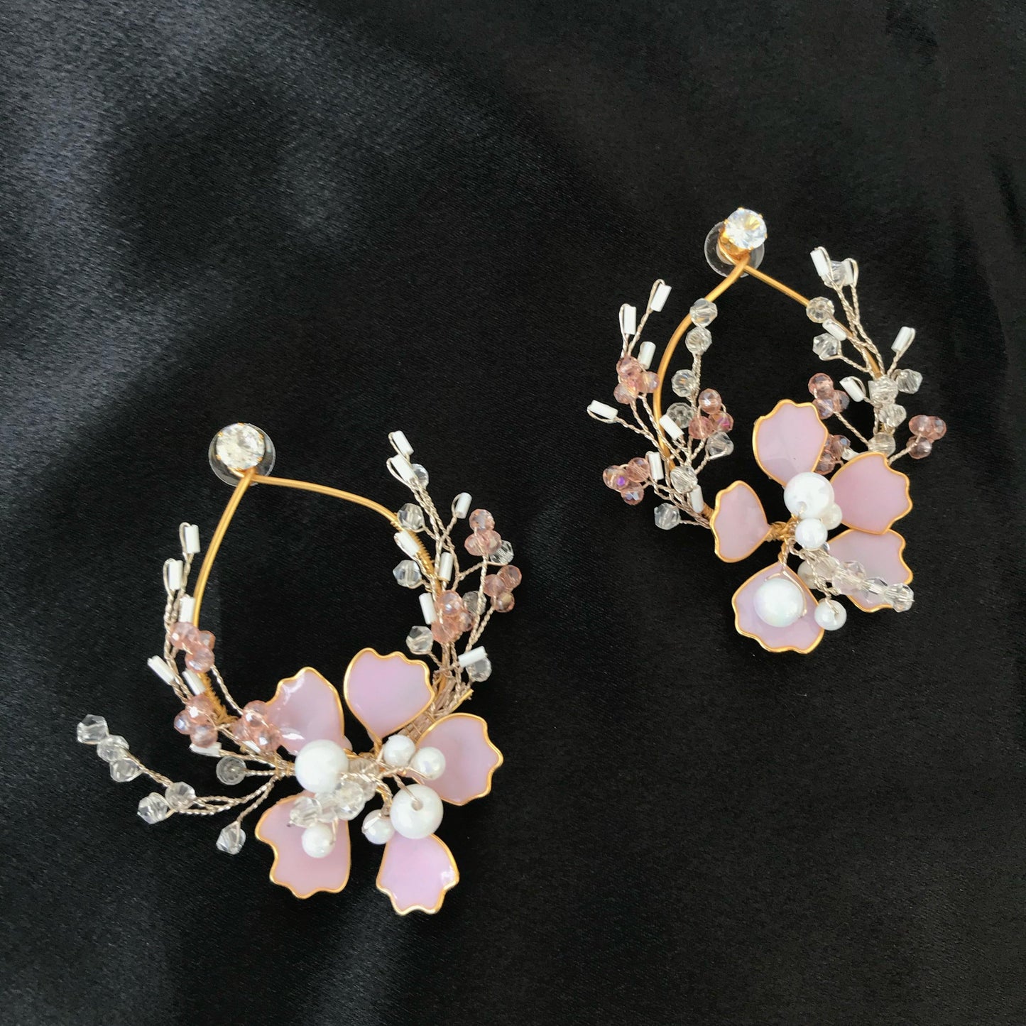 Iris Necklace & earrings
