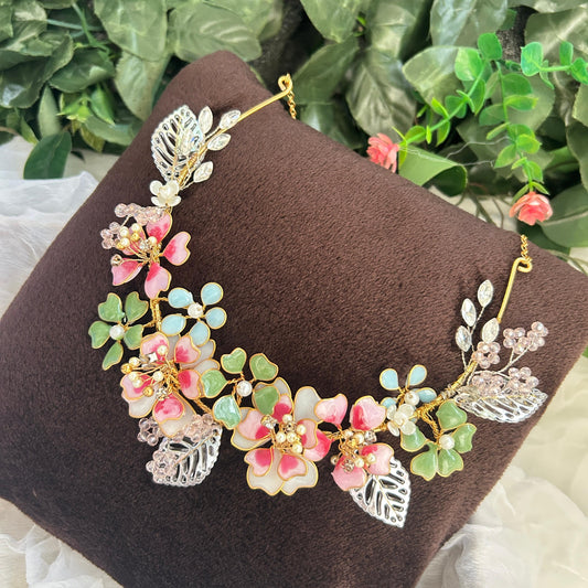 Amina Necklace & earrings