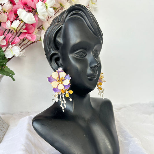 Violet Earrings
