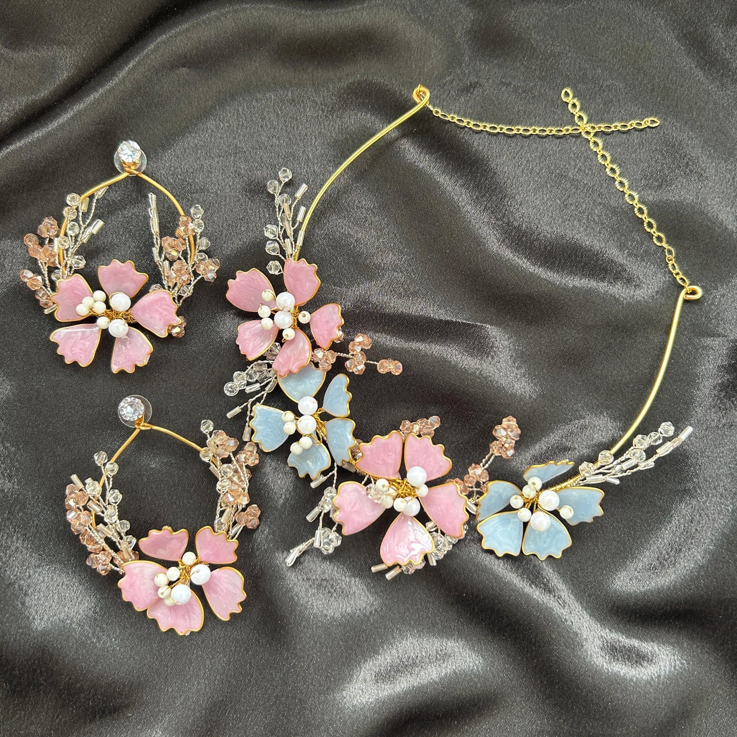 Stevie Necklace & earrings
