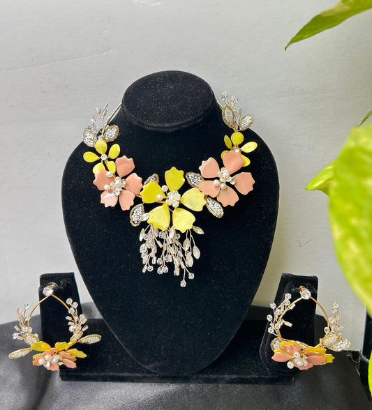 Camille Necklace & earrings