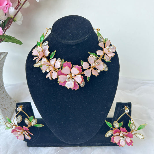 Isabella Necklace & earrings