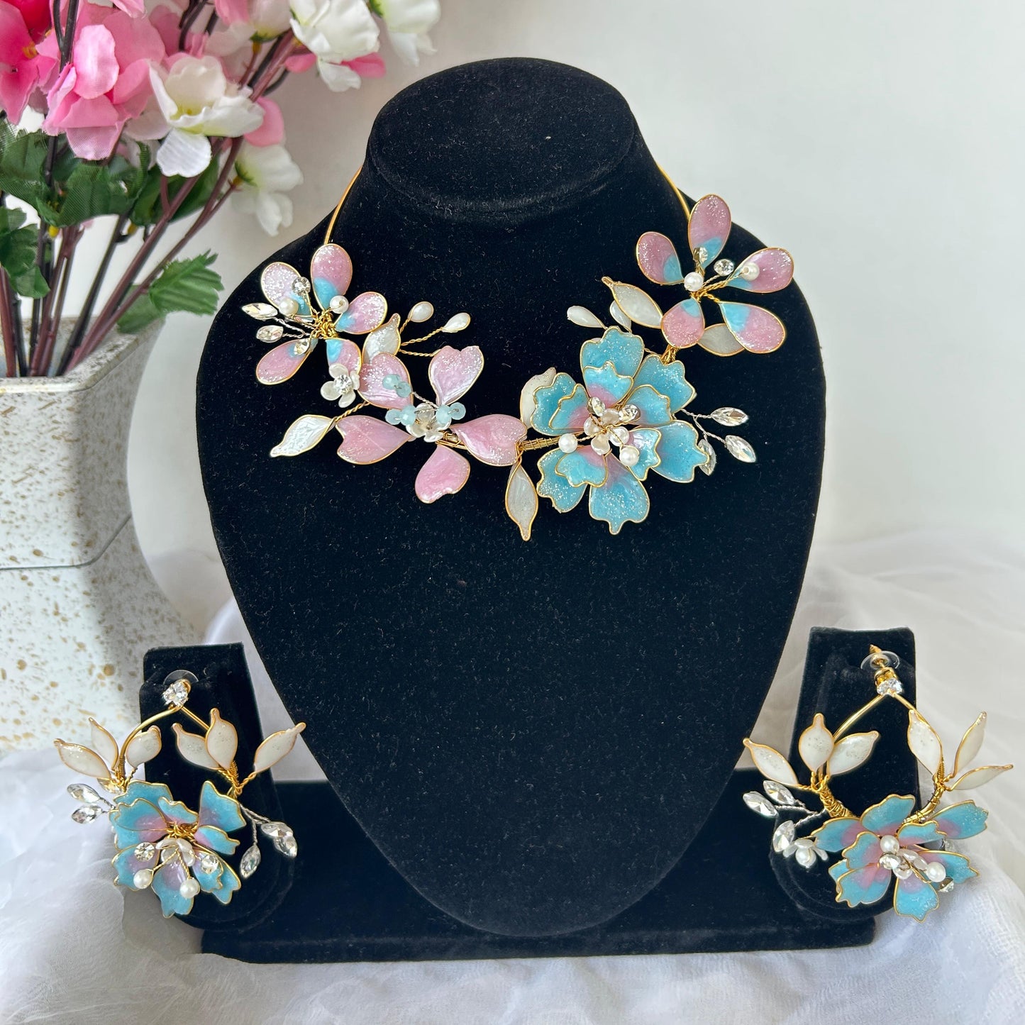 Emily Necklace & earrings