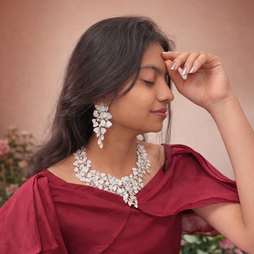 Adelina Necklace & earrings