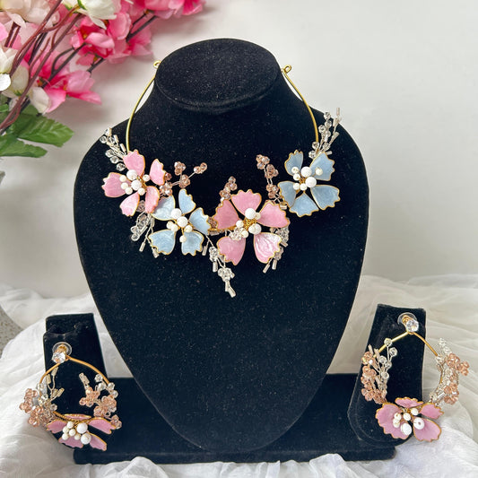 Stevie Necklace & earrings