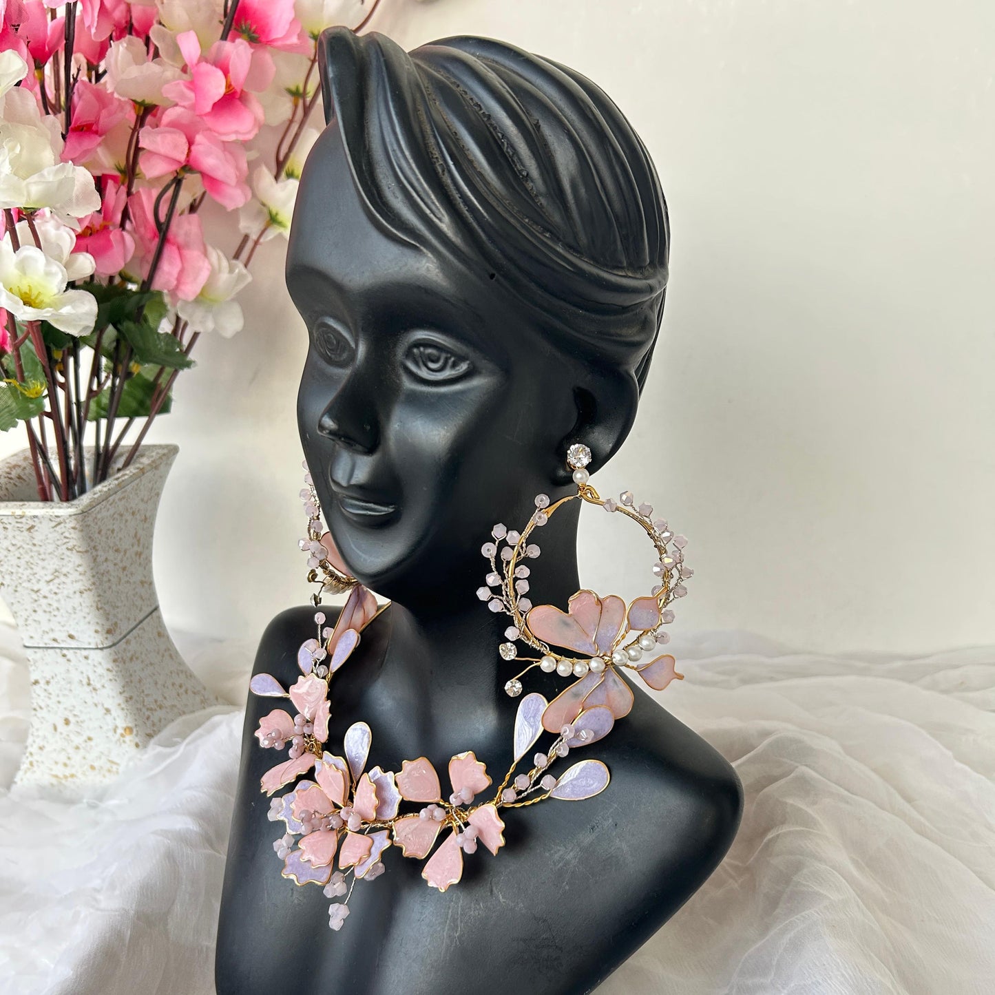 Olivia Necklace & earrings
