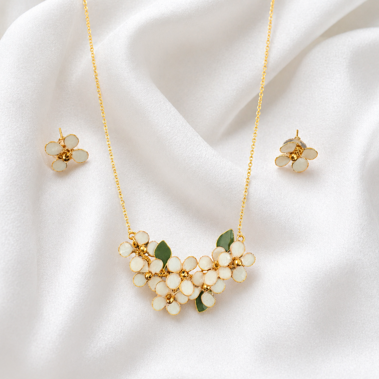 Citrus Pendant & Stud