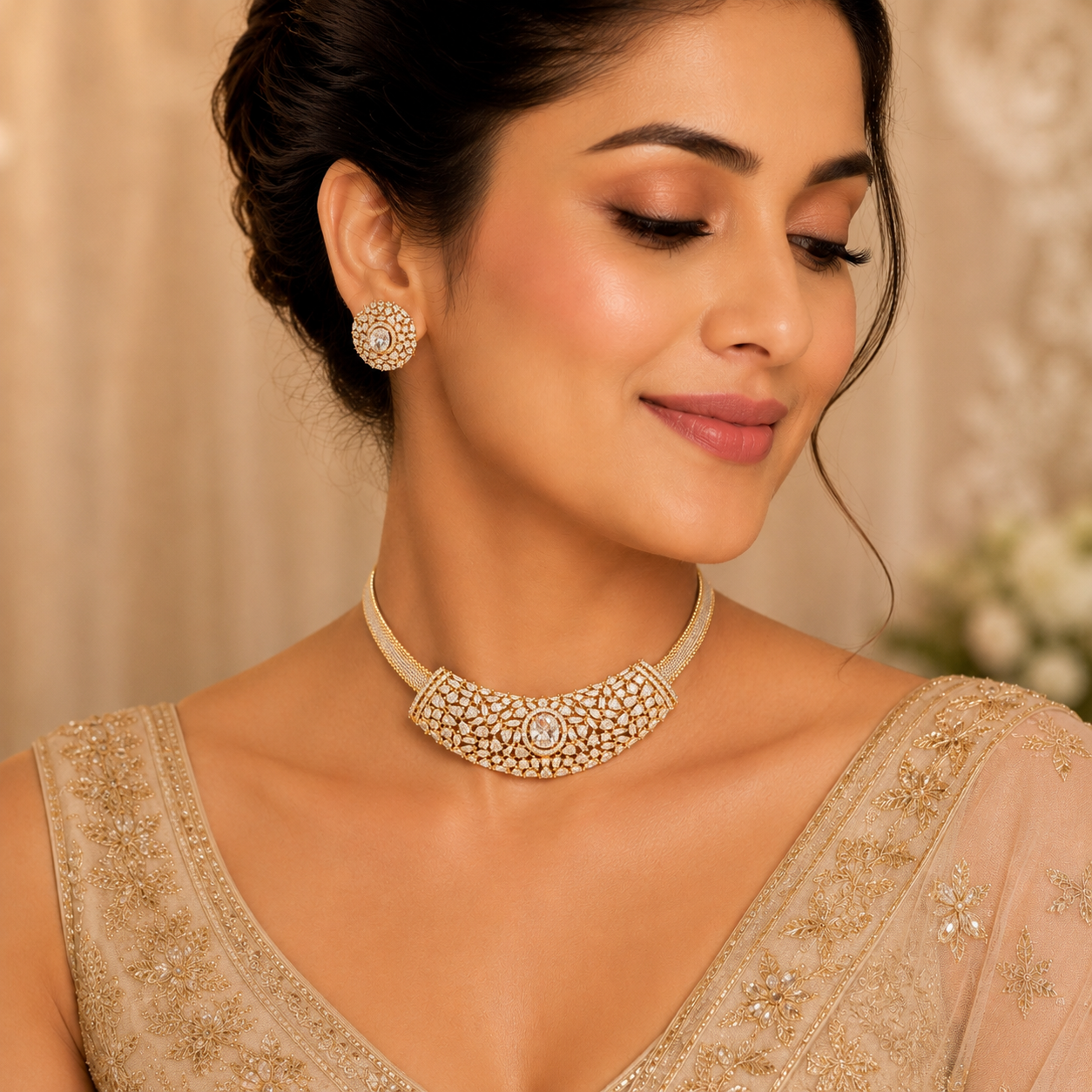 Rajasi Necklace & earring