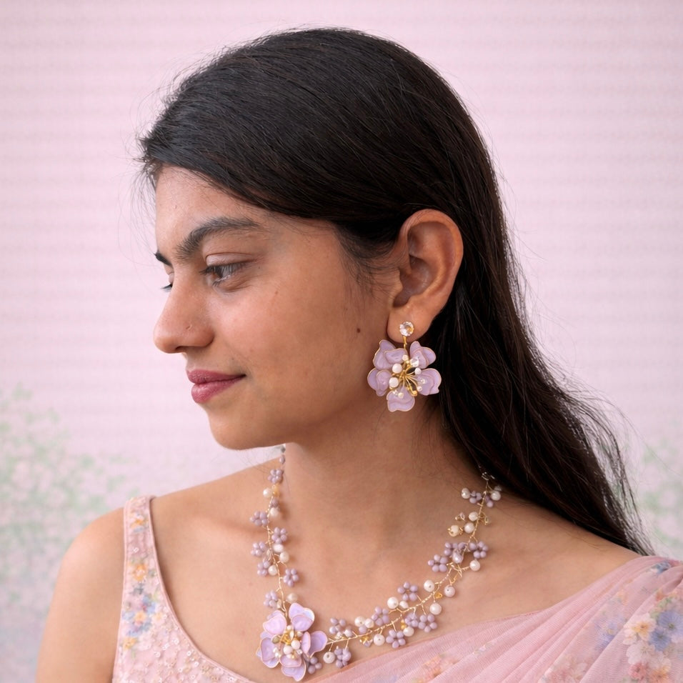Alessia Necklace & earrings