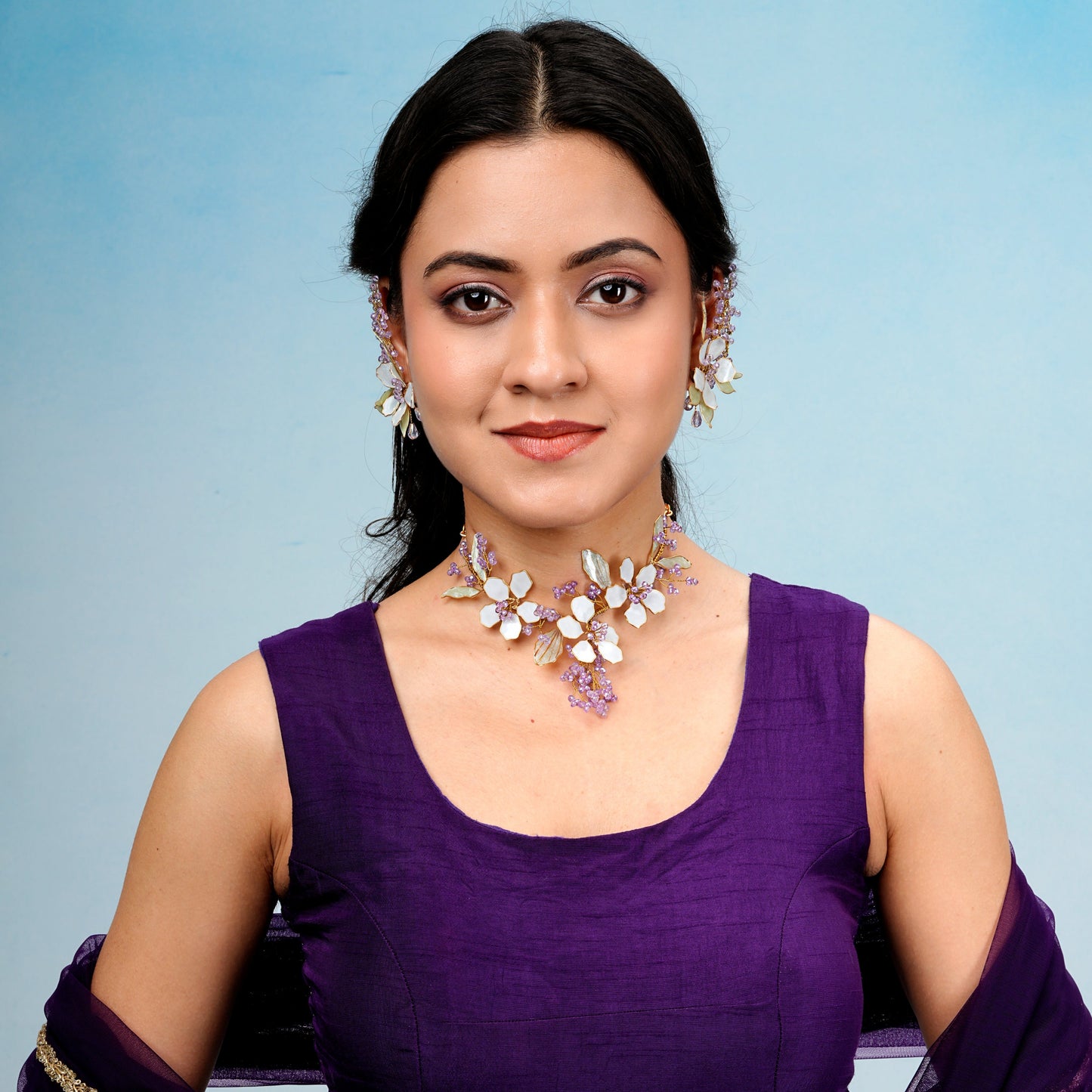 Neoma Necklace & earrings