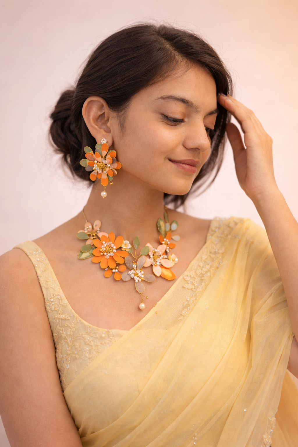 Alayna Necklace & earrings