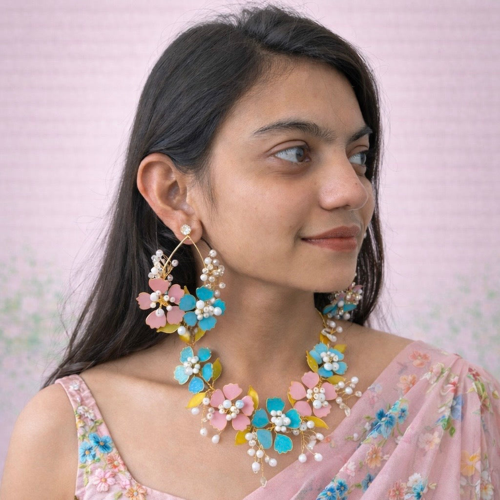 Aria Necklace & earrings