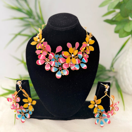 Adeline Necklace & earrings