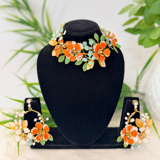 Lyra Necklace & earrings